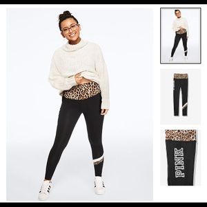 High waisted cotton leggings